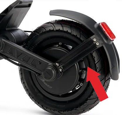 Wspornik tylnego błotnika do Motus Pro 10 2022