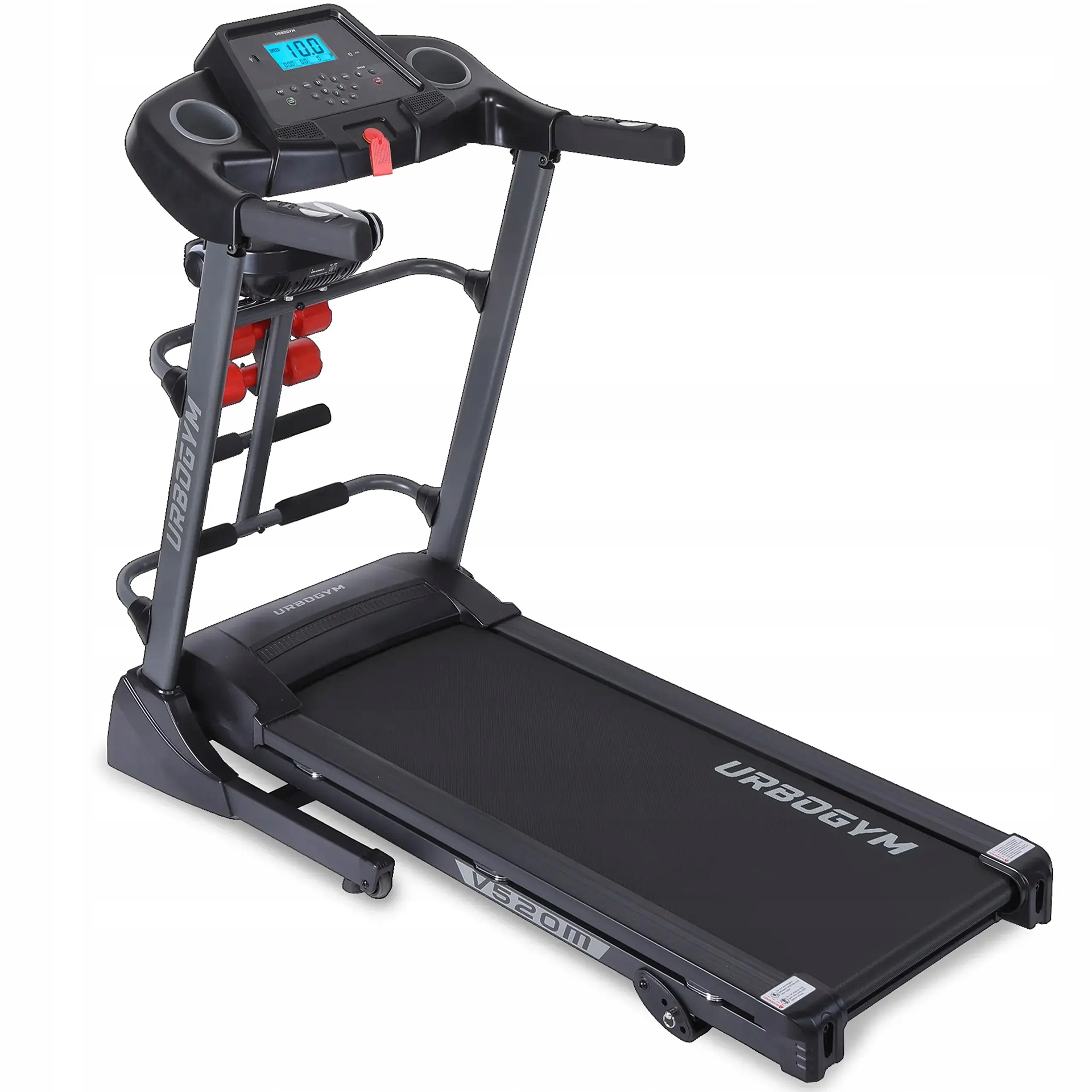 Bieżnia Elektryczna V520M Masażer Amortyzacja Regulacja Nachylenia Mocna