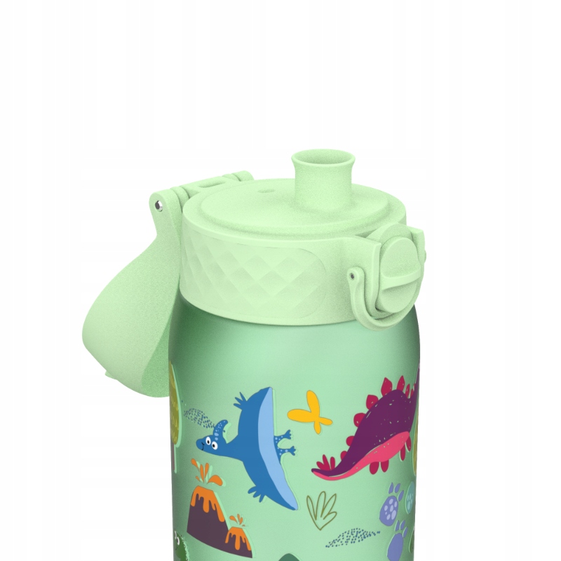 Bidon butelka na wodę BPA Free ION8 Dinozaury 0,35 l Kod producenta I8RF350PGDINO