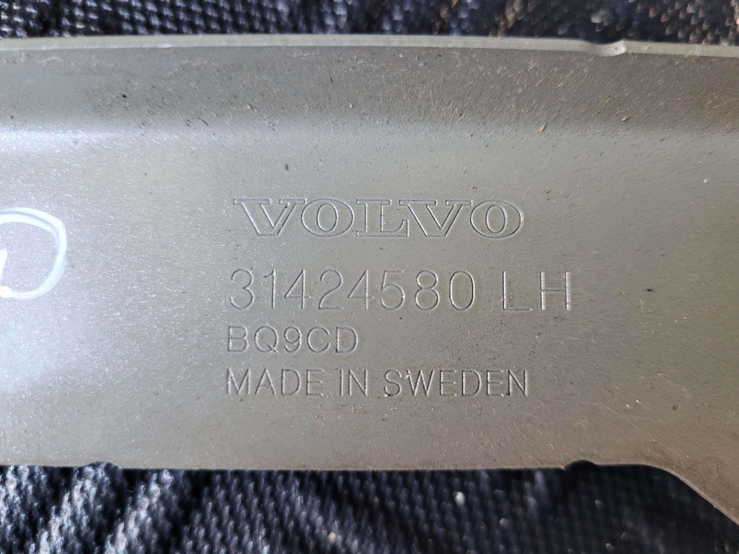 holder of a fender front left front left 31424580 VOLVO XC60 II