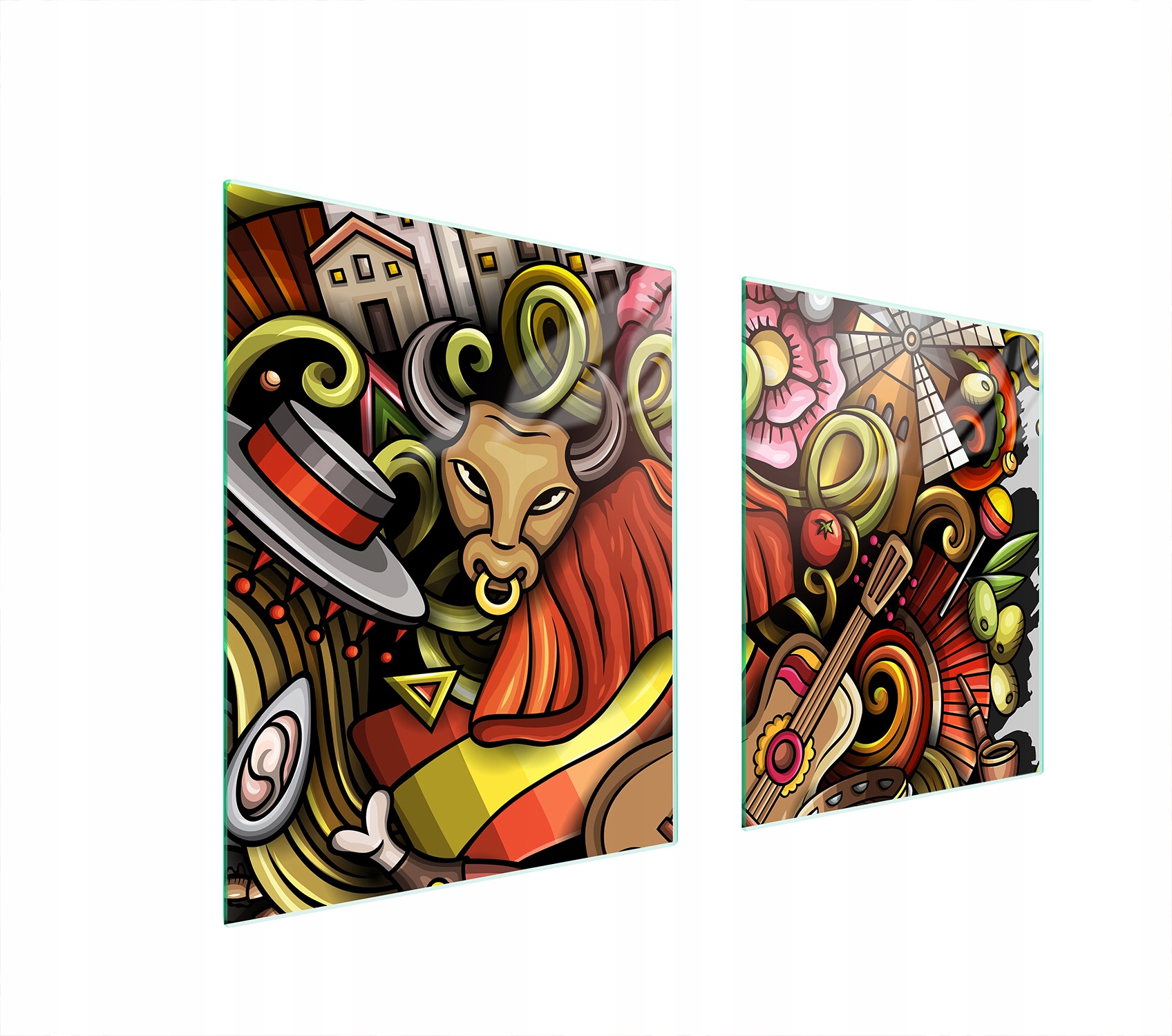 Ochranná Skleněná Deska Na Sporák 85x52 Býk Tvrzené Sklo