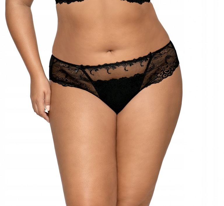 

Figi damskie Ava 1030 Koronkowe Czarne / L