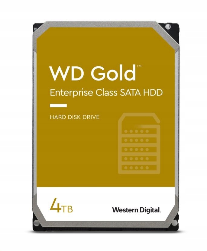 Wd Gold WD4003FRYZ 4TB Sata/ 6Gb/ s 256MB cache 7200 otáčok za minútu, …