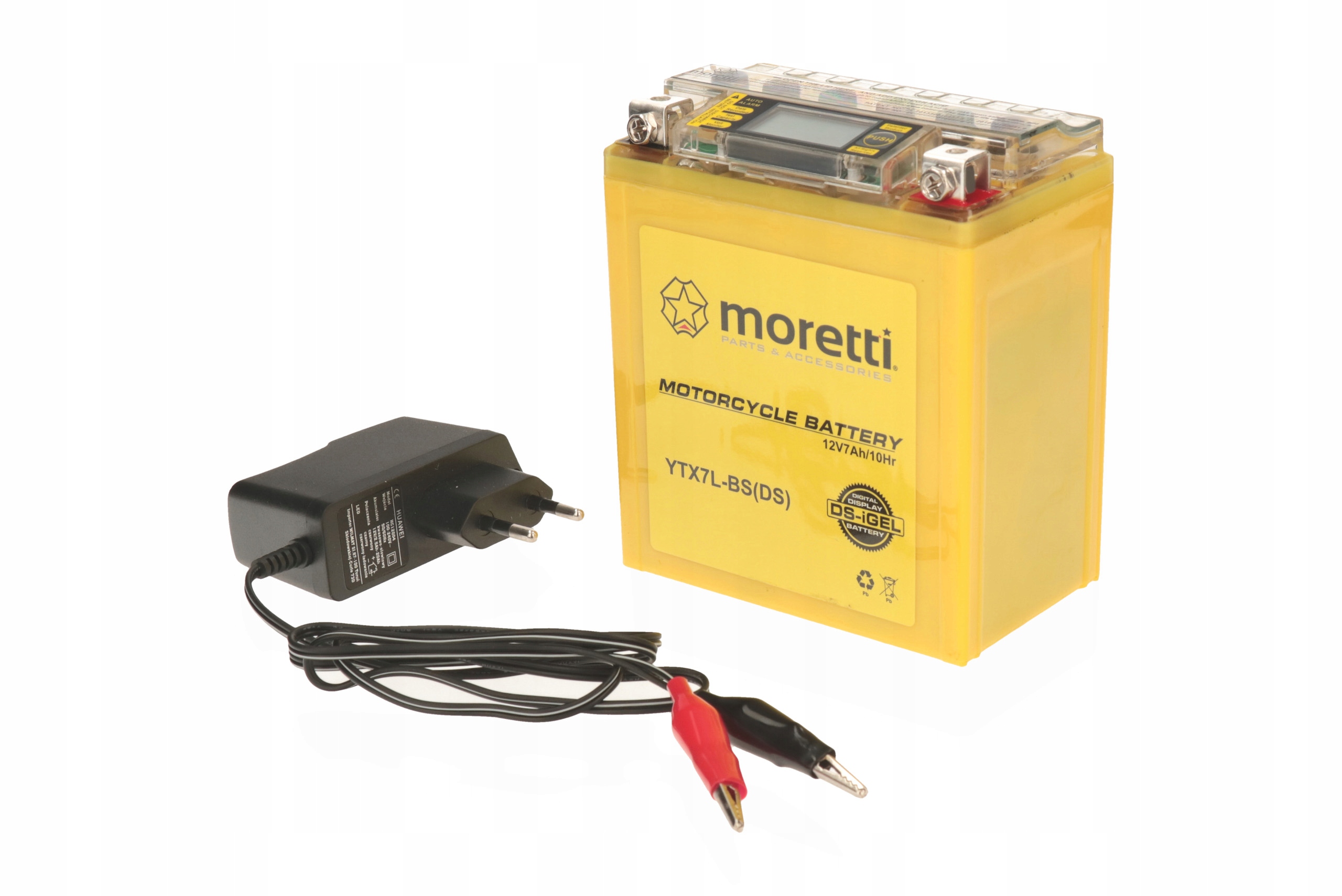 85793 - ГЕЛЕВА АКУМУЛЯТОРНА БАТАРЕЯ YTX7L - BS CBTX7L-BS + ЗАРЯДНИЙ ПРИСТРІЙ
