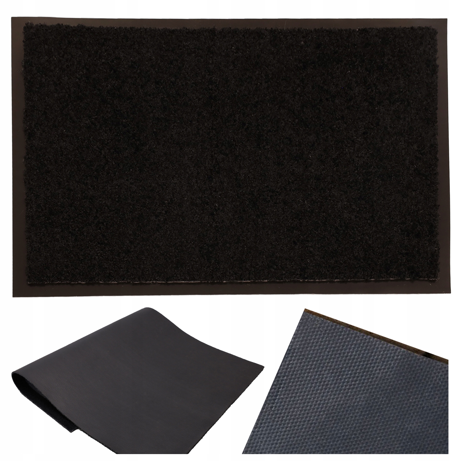 Rohožka pod dveře pro boty Velká 90 x 150 cm Gumová Forma protiskluzová