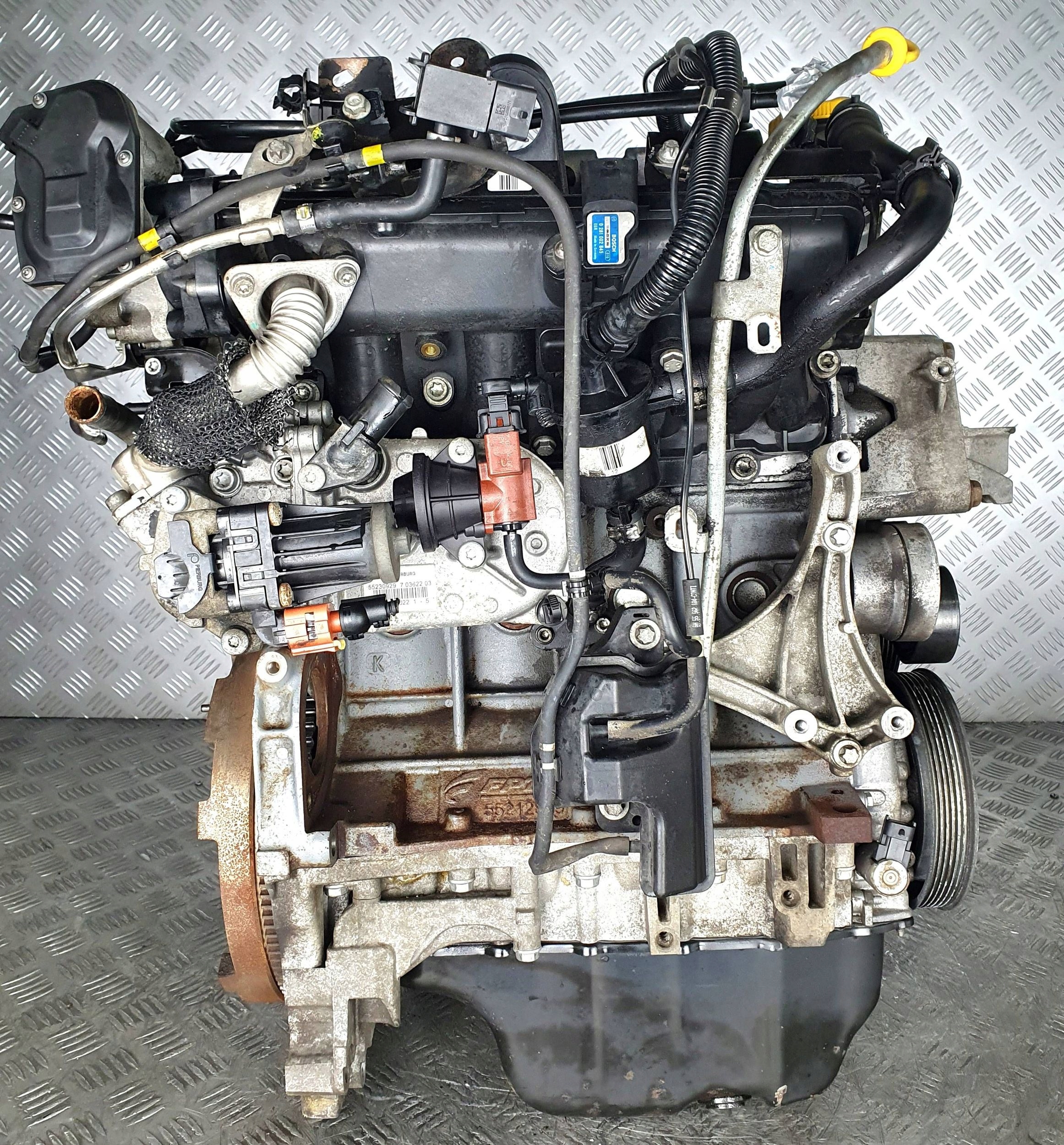 engine complete OPEL CORSA D 1.3CDTI A13DTE valve oil ODPALANY 86 TYS @