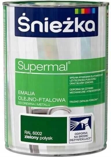 

Emalia Olejno-Ftalowa Supermal Zielony 0,8L