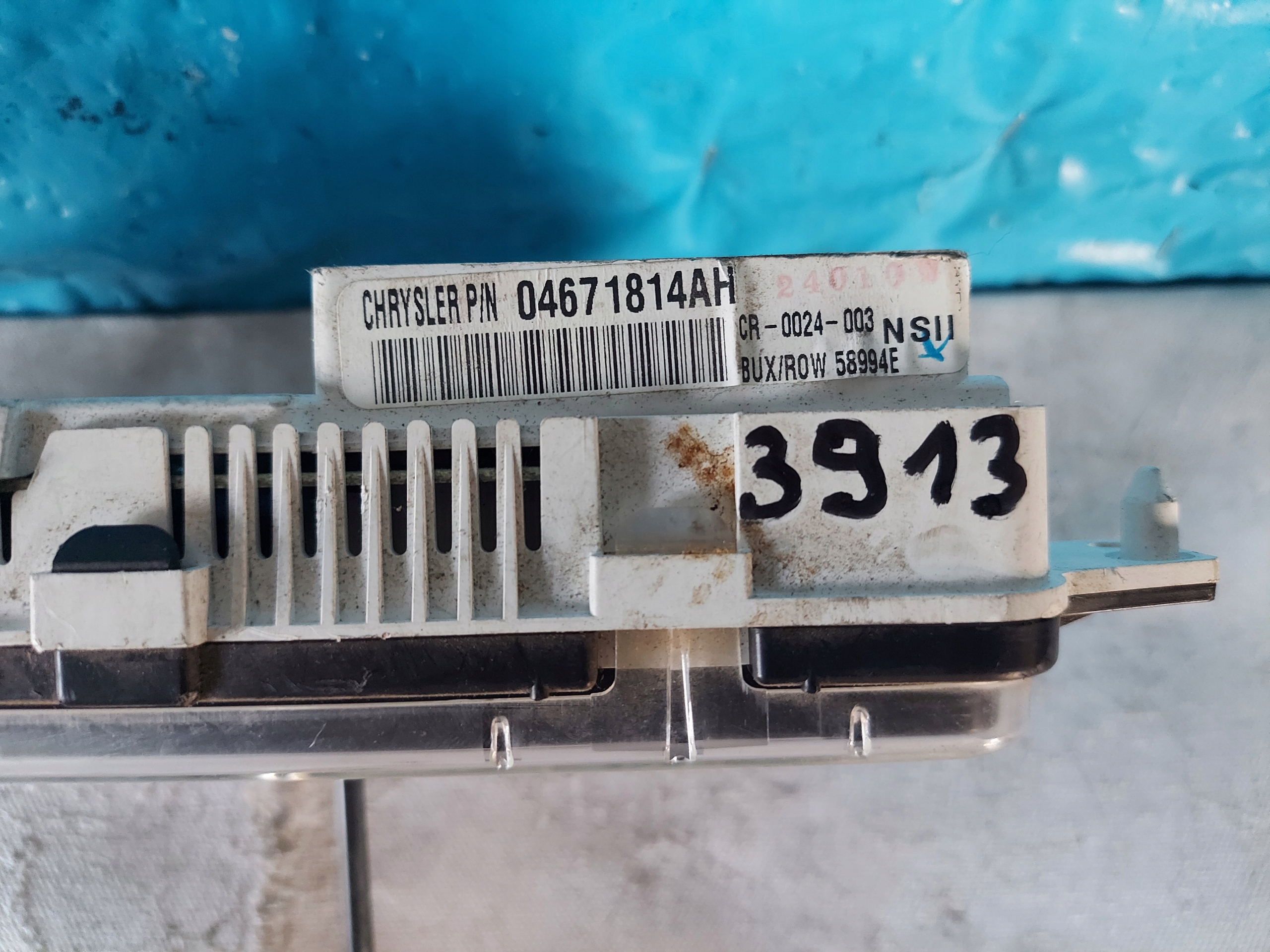 dials clock PT CRUISER 2.0 B 04671814AH