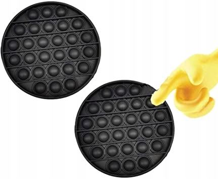 POP IT POPIT FIDGET TOY TOYS PUSH BUBBLE Czarny Kod producenta 9755100