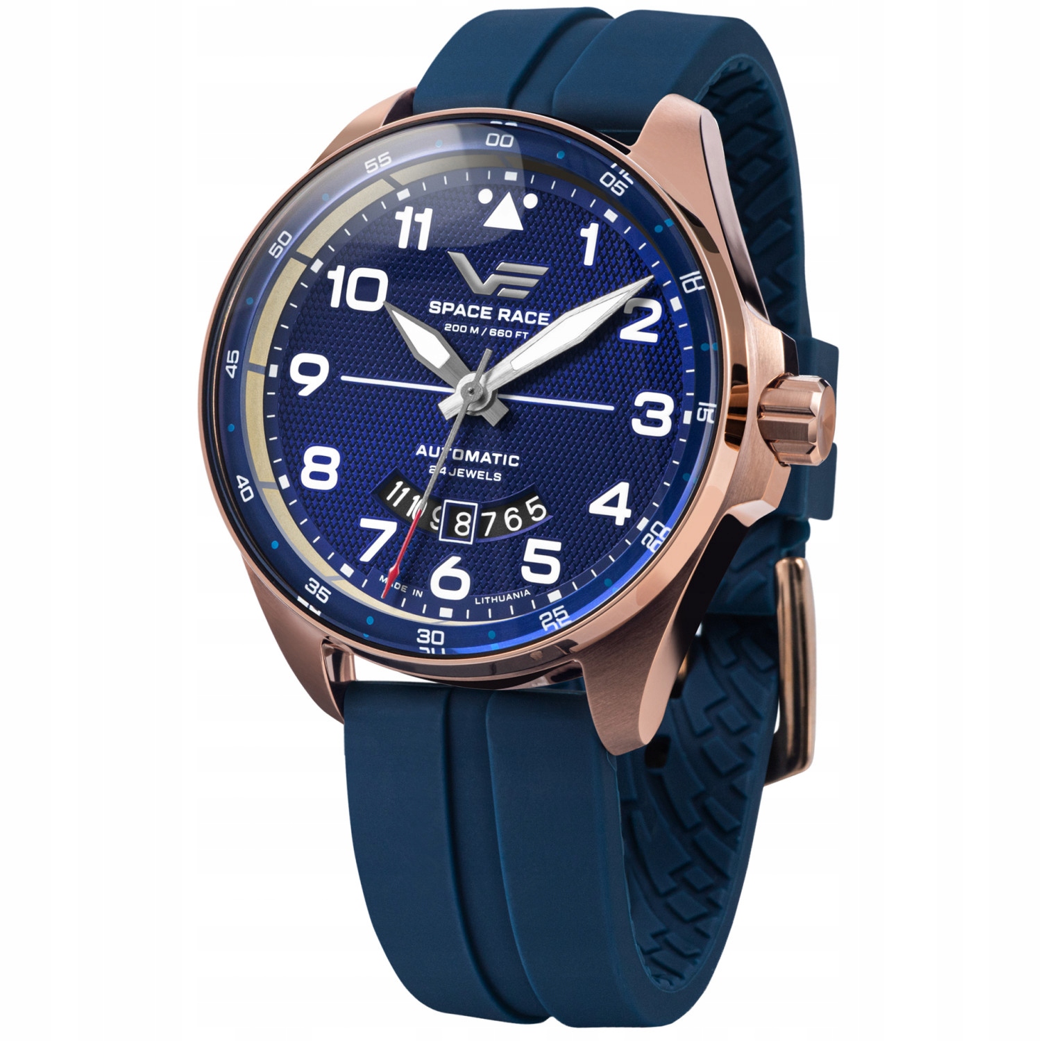 Pánské Hodinky Vostok Europe NH35A-325B746SBL modrý pásek