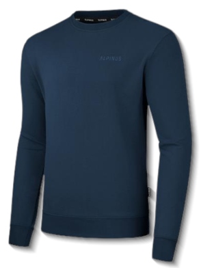 Pánská mikina Alpinus sportovní tepláková bavlna L