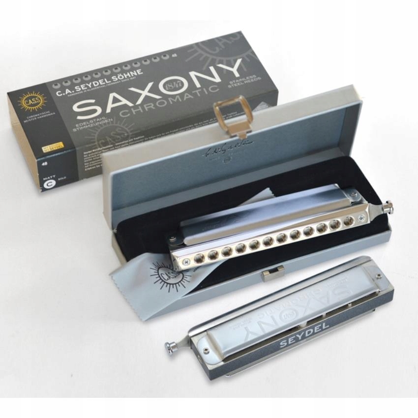Harmonijka Seydel Chromatic Saxony Solo C matt