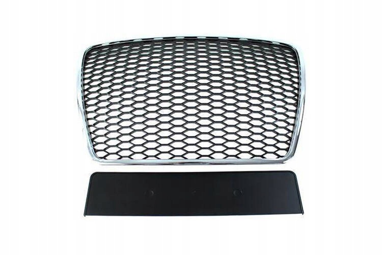 Gril Audi A6 C6 RS-Style Chrome-Black 09-11