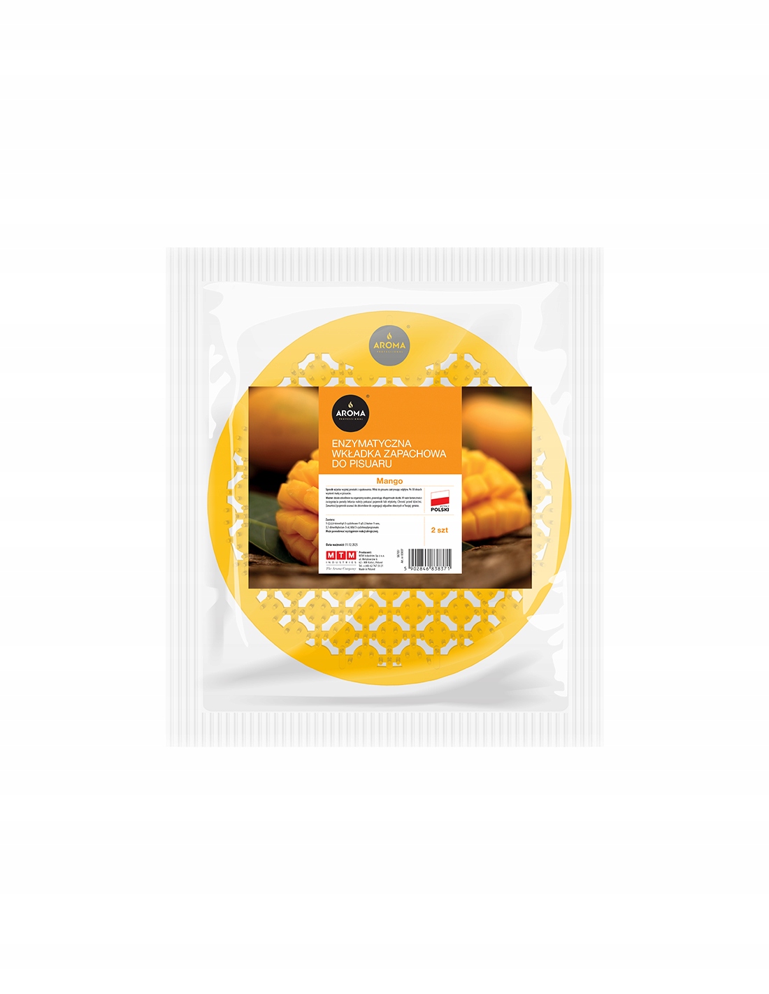 

Aroma Mango- Enzymatyczna Wkładka Do Pisuaru 2szt