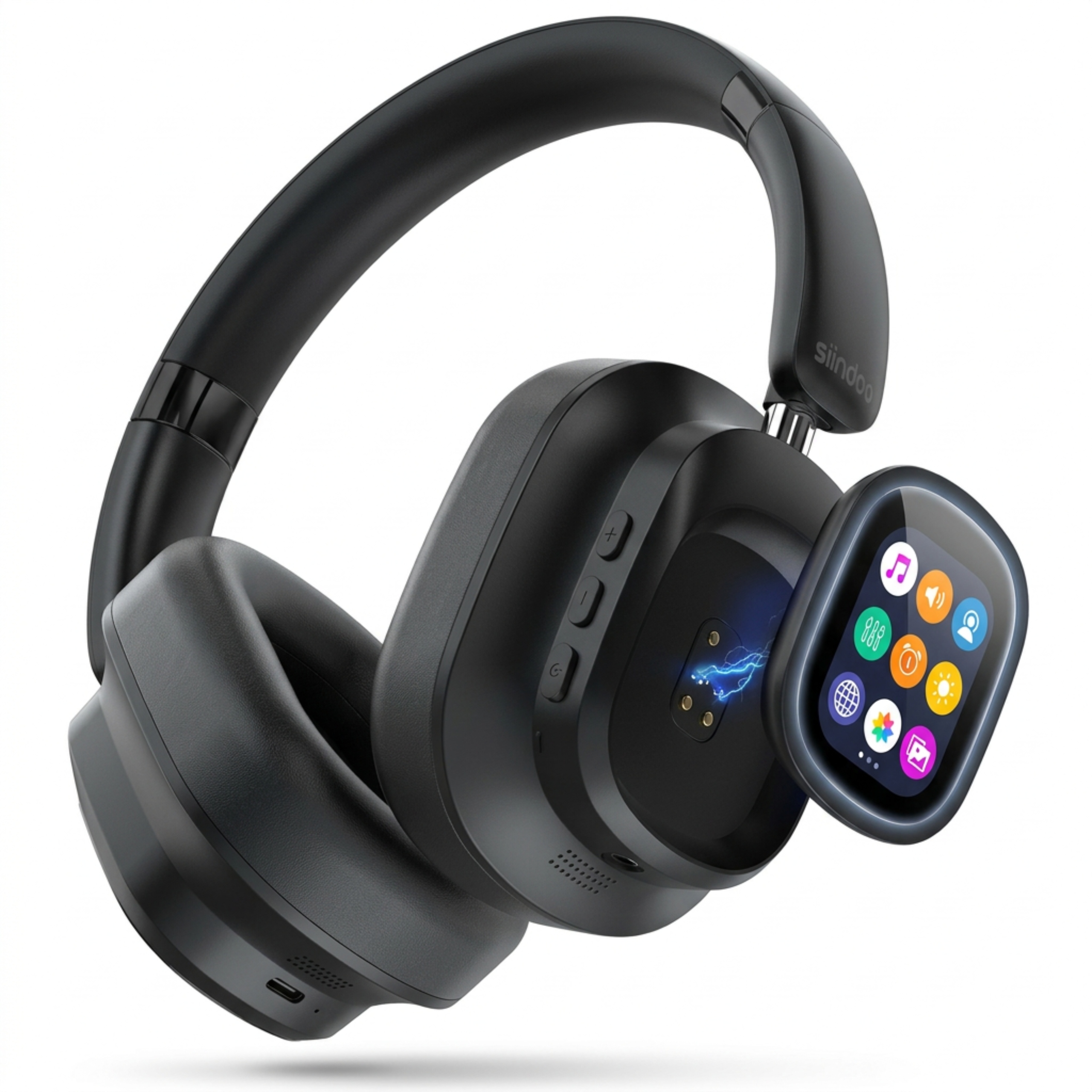 Bezdrôtové slúchadlá na uši Elonix Anc Bass pamäť MP3 Bluetooth 50H