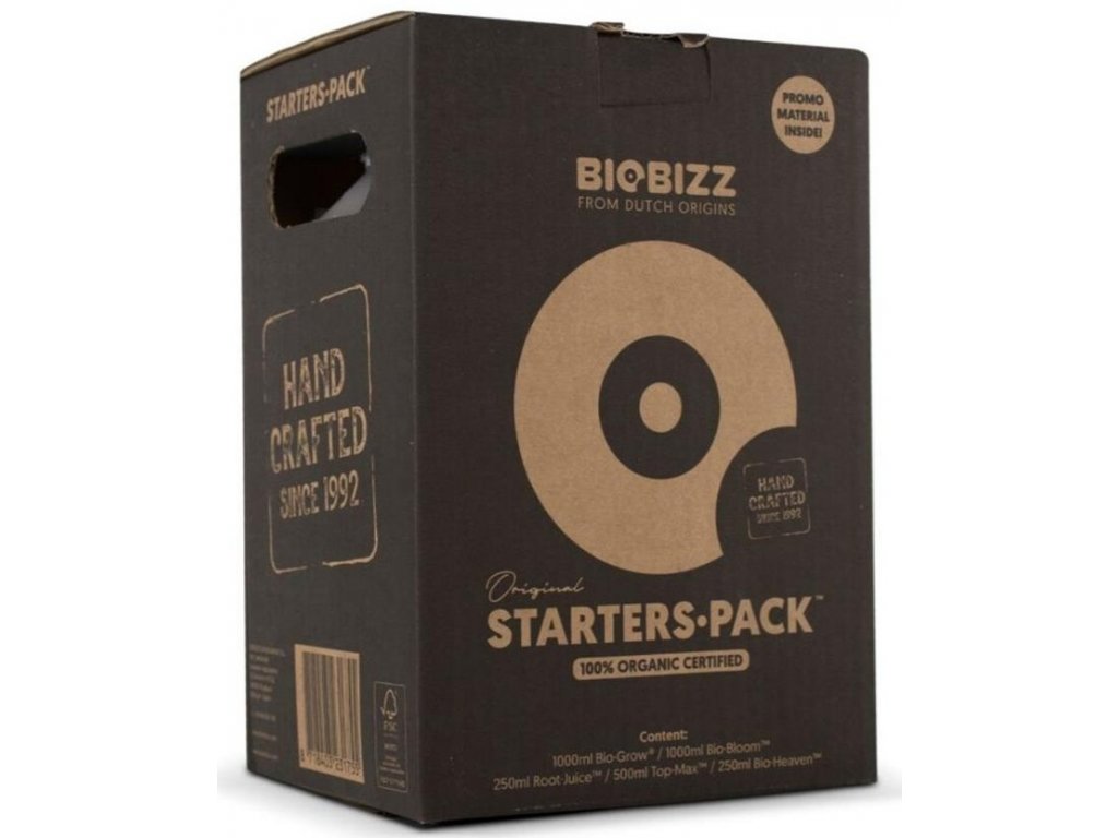 

Zestaw nawozów i boosterów Biobizz Starters Pack