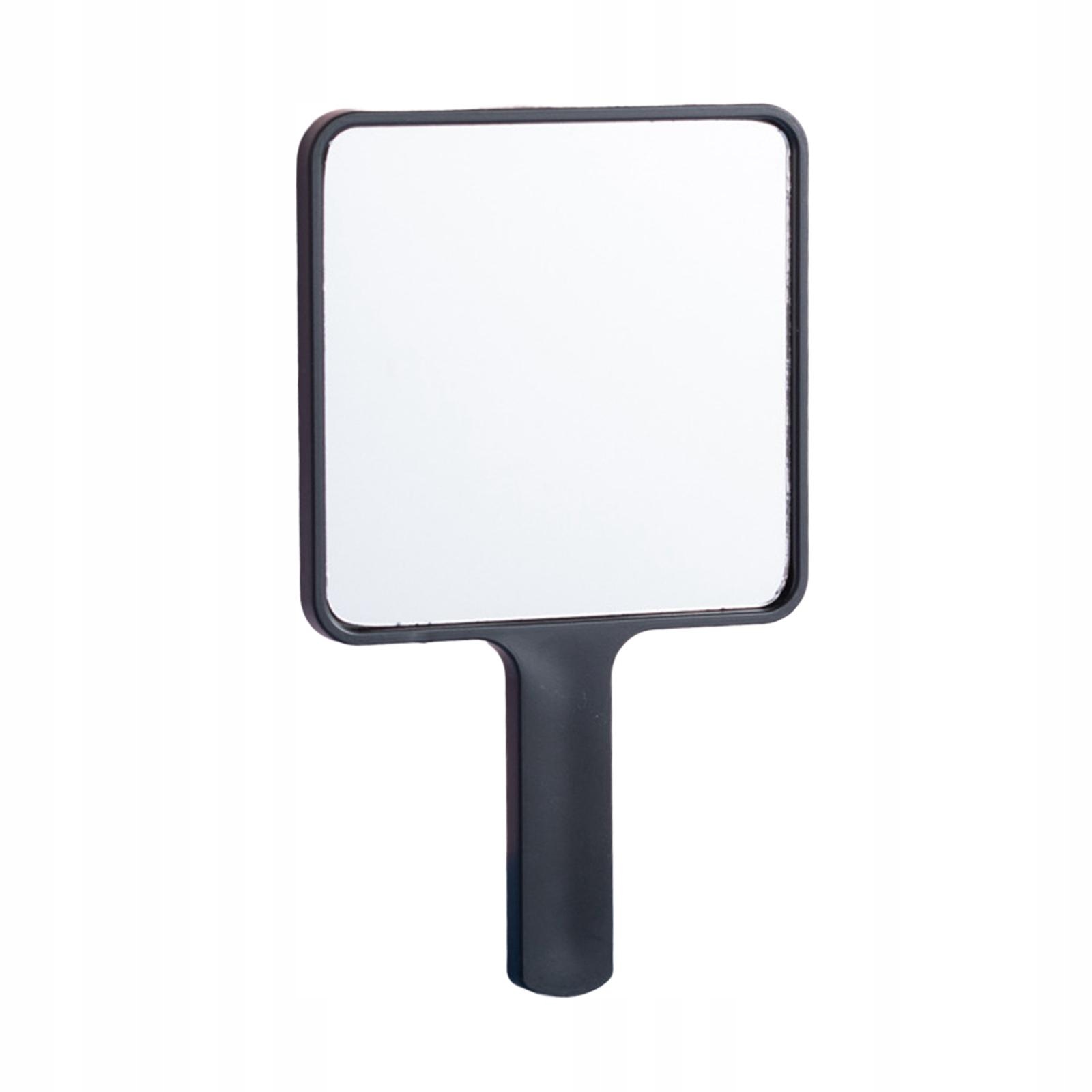 Retro Makeup Mirror Makeup Mirror Handheld Black Marka bez marki