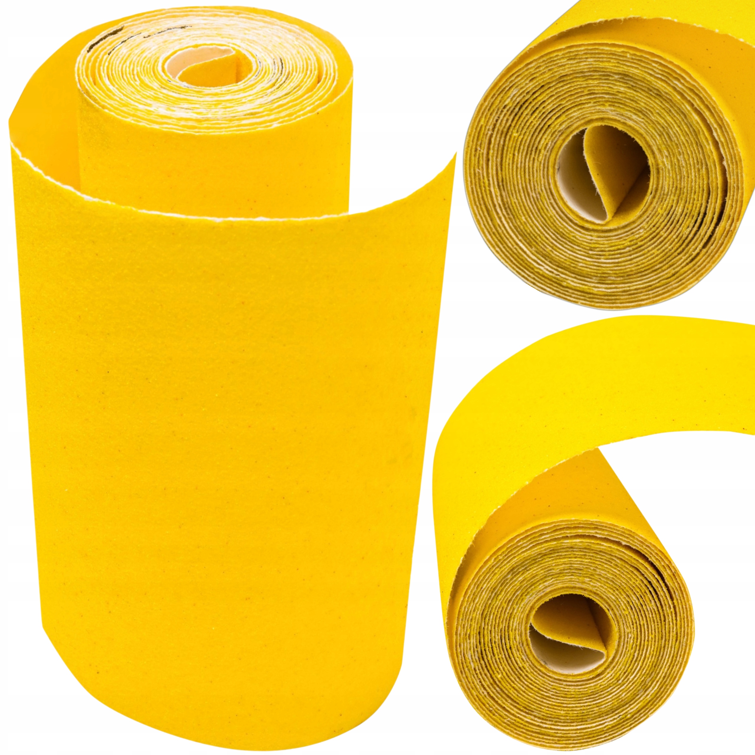 Papier Ścierny Rolka 115mm P220 Do Szlifowania Drewna Metalu Stali 2,5m
