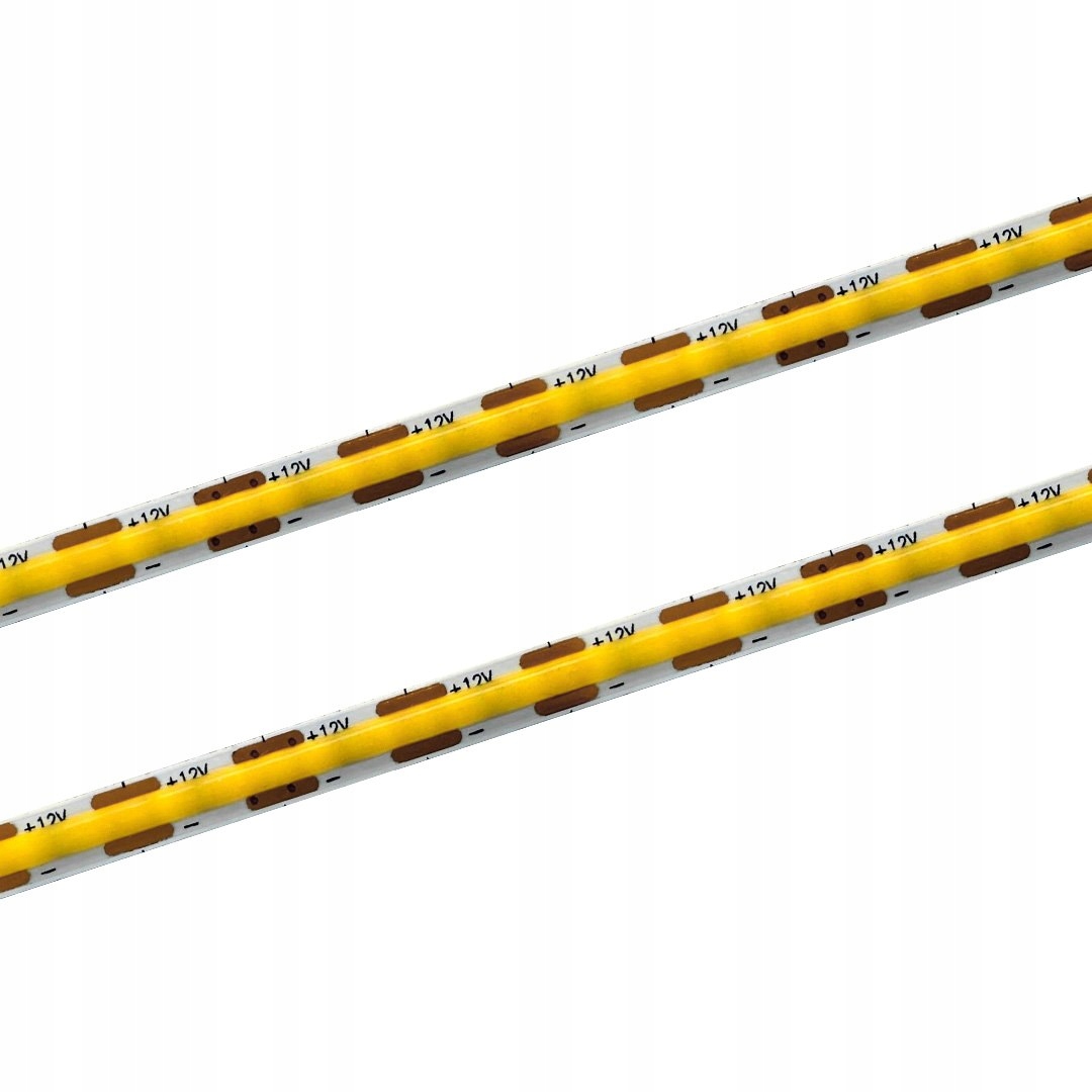 Led pásek úzký Cob 400SMD 6000K 12V 5mm 12W/m Slim
