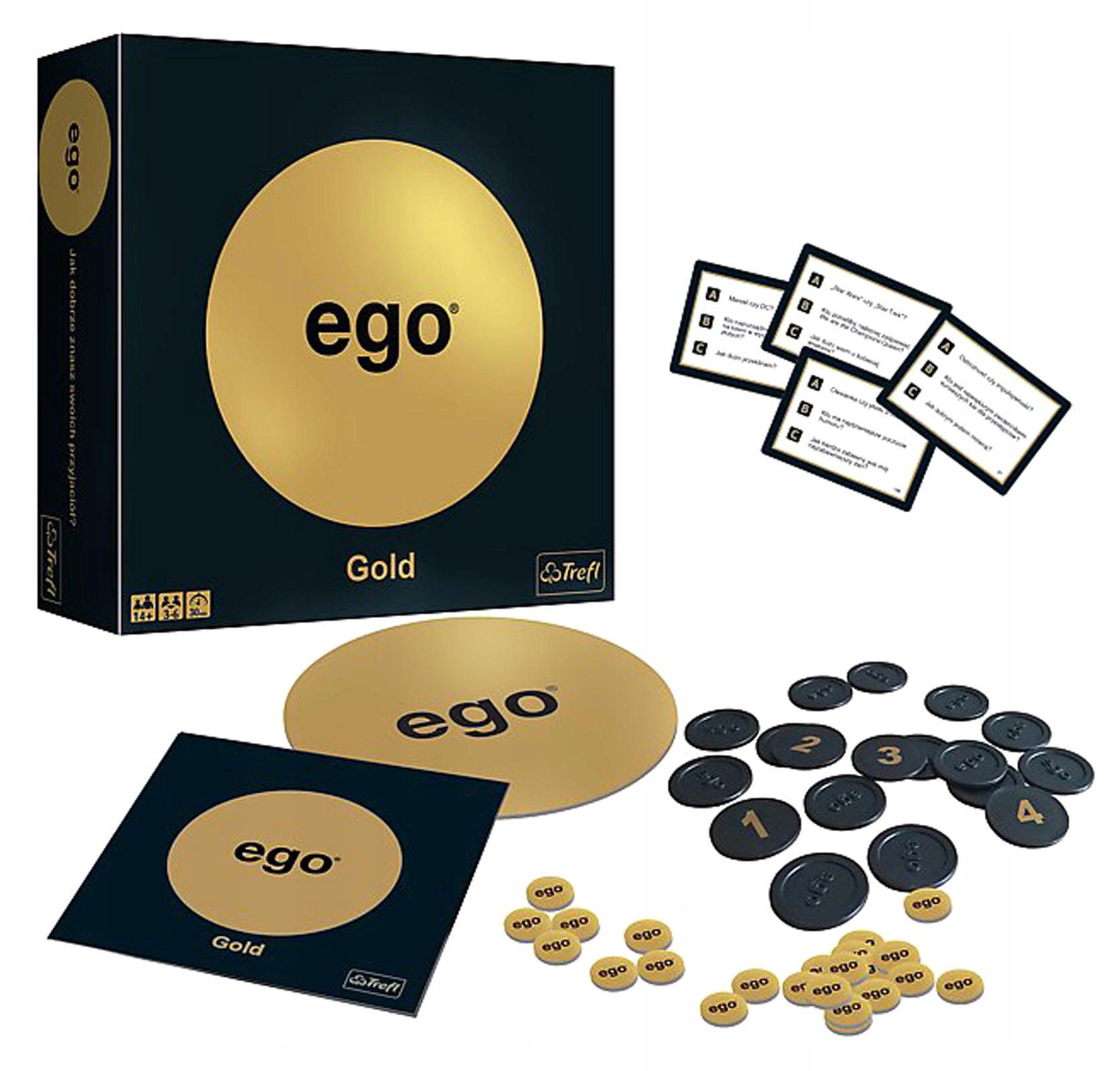 Gra Dla Dziecka Planszówka Od 7 Lat Ego Gold Trefl Angażuje Wszystkich