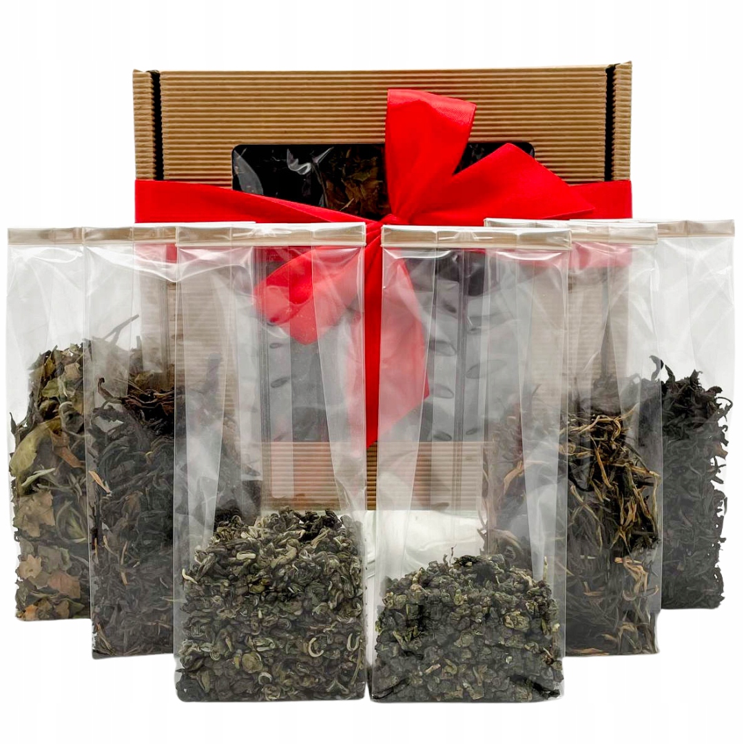 Levně Prémiová Sada Čajů čaj černý oolong zelený bílý Jako Dárek