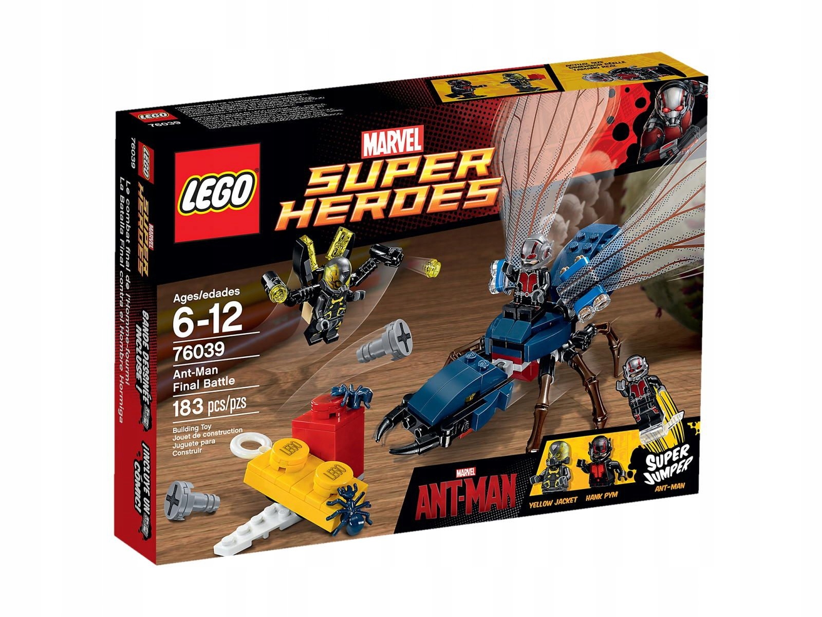 Lego Marvel Heroes 76039 Starcie Ant-Mana Unikat kolekcjonerski