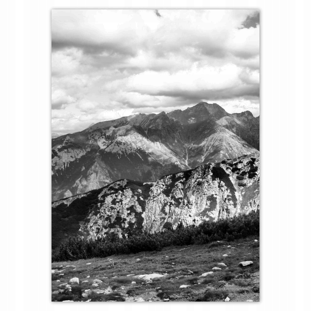 

Naklejki 50x70 Tatry Polskie góry Widok