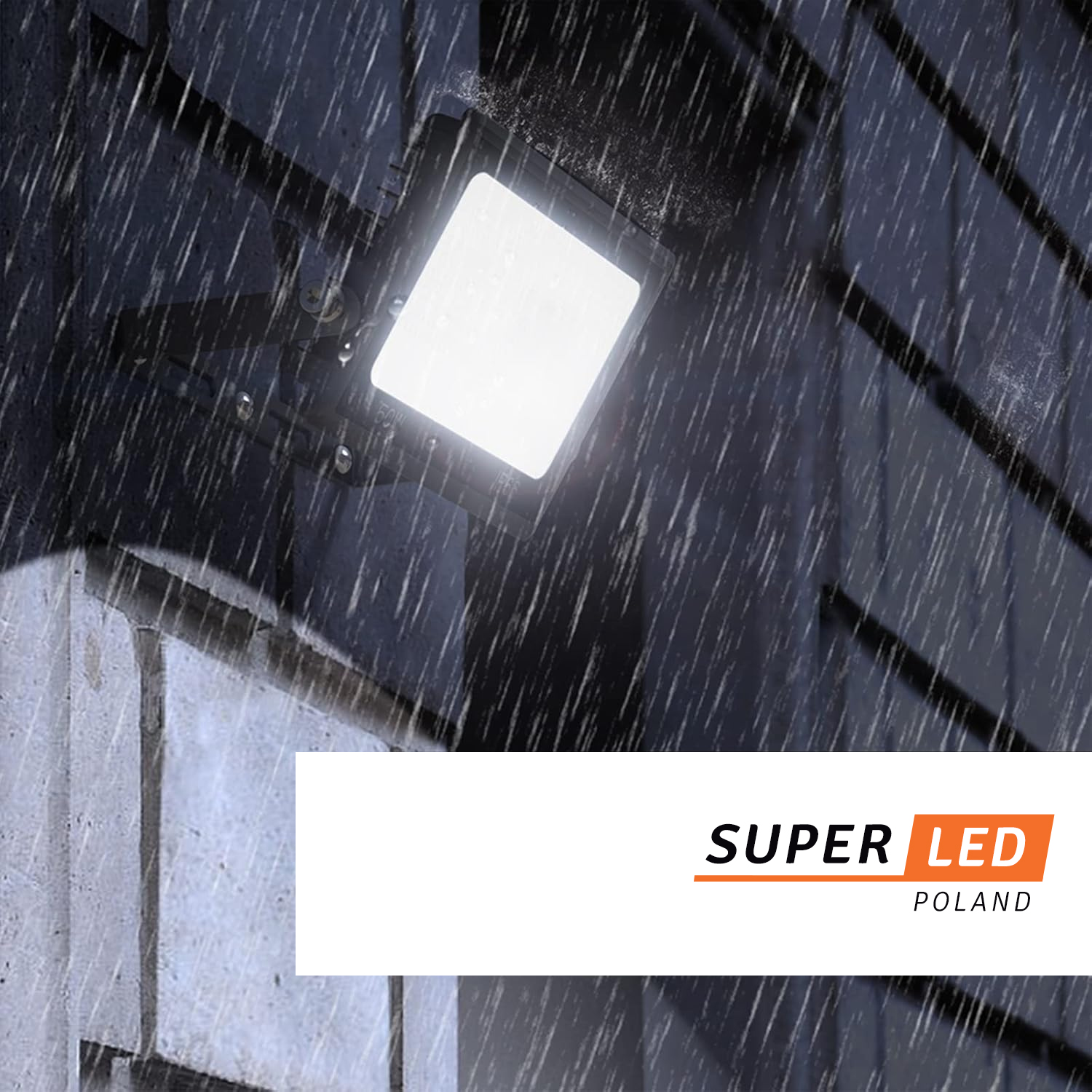 Halogen Naświetlacz Lampa LED 20W 2200 lm IP65 zewnętrzny SUPER MOCNY 4000K Kod producenta 03232