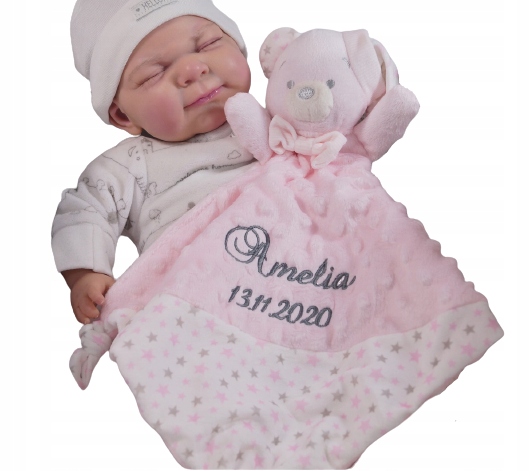 

Przytulanka z imieniem Miś haft Minky