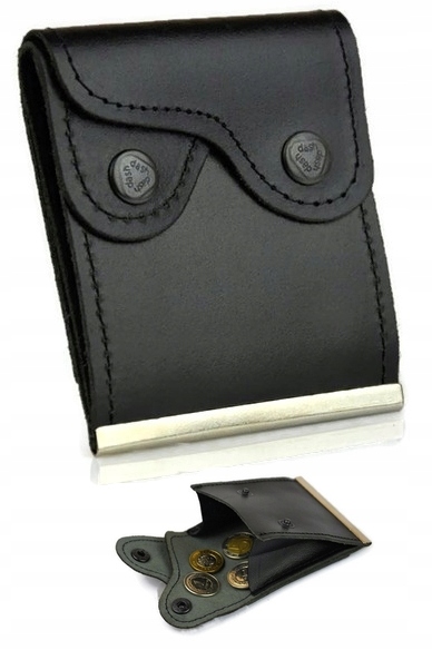 

Etui na banknoty skóra 100% banknotówka Bilonówka