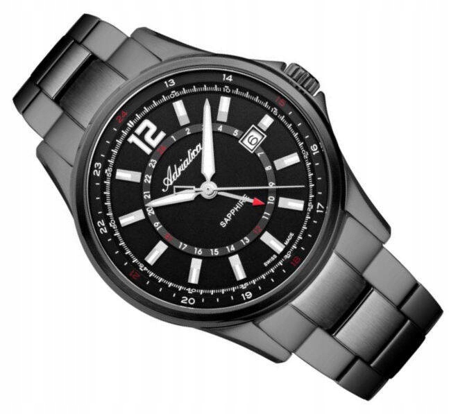 Pánské Klasické Hodinky Adriatica A8325.S154Q Švýcarské S Datumovkou