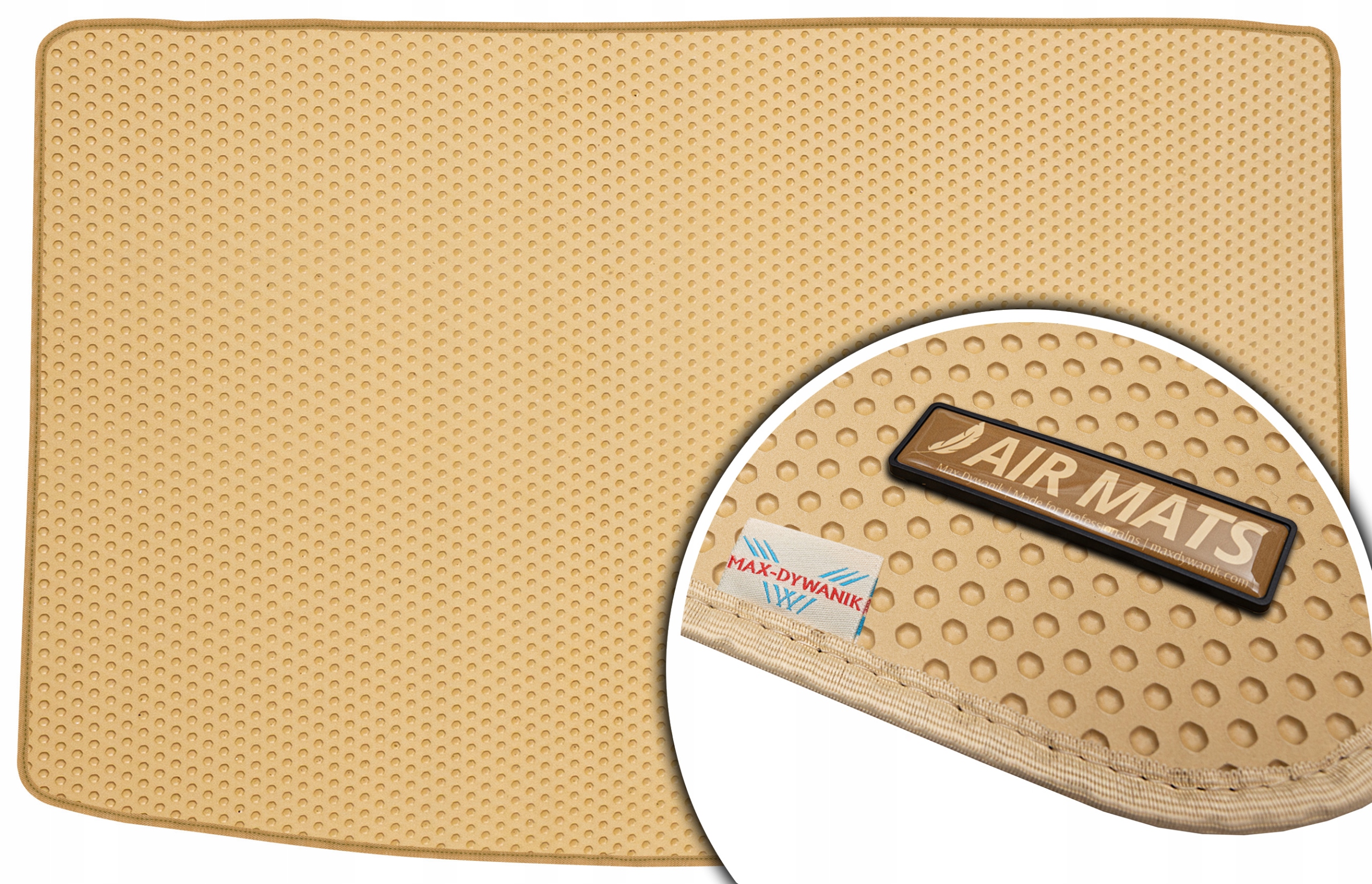Hyundai i20 II Hatchback 2014-2019 Béžová rohož do kufru Eva Air Mats