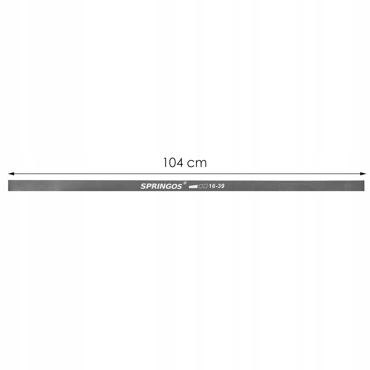 TAŚMA OPOROWA GUMA DO PODCIĄGANIA CROSSFIT FITNESS ROZCIĄGANIA 16-39kg Rodzaj guma