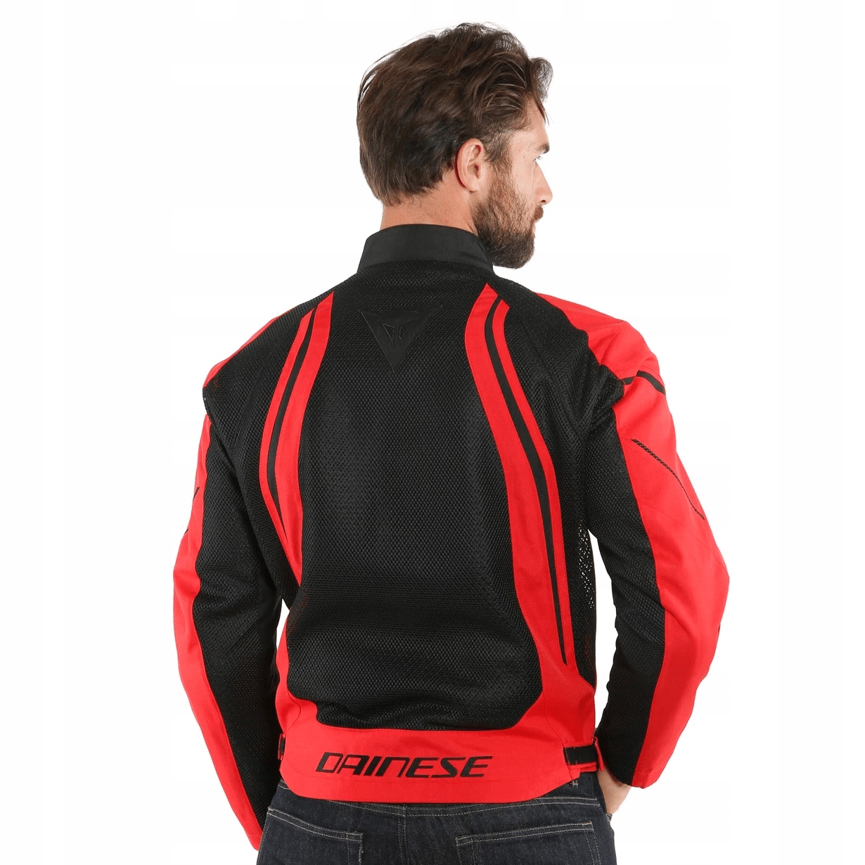 DAINESE Kurtka Tekstylna Męska Air Crono 2 Bl/R 58 Materiał tekstylia