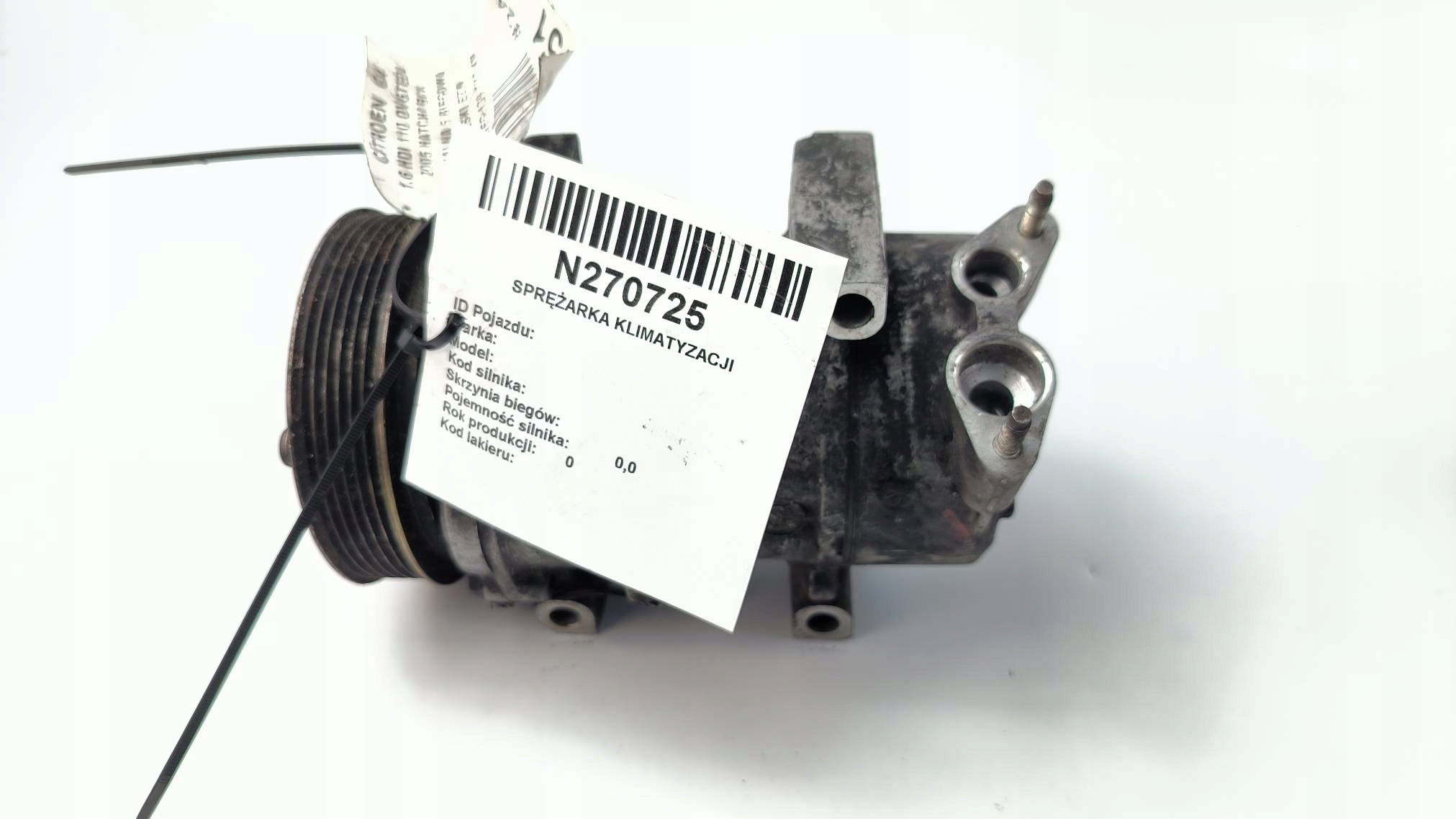 Klimakompressor klimaanlage SD6VEA PEUGEOT 307