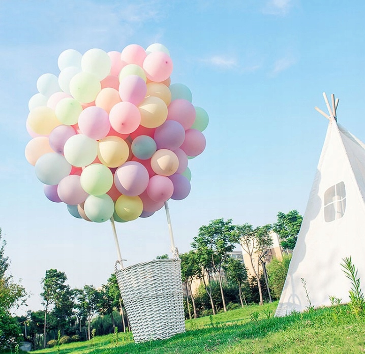Zestaw Balonów Roczek Girlanda Balonowa 104 szt Kolor różowy