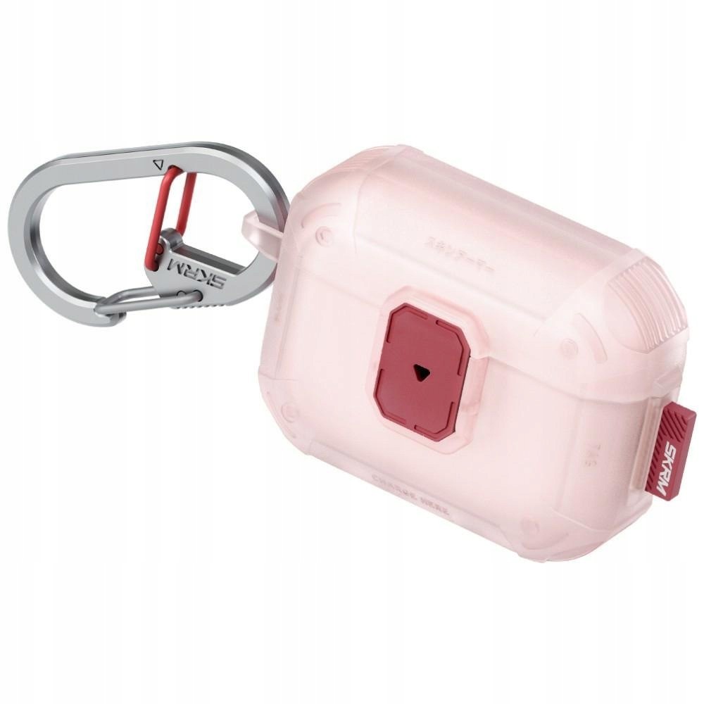 Etui Skinarma Mecha Le do AirPods Pro 3 różowy