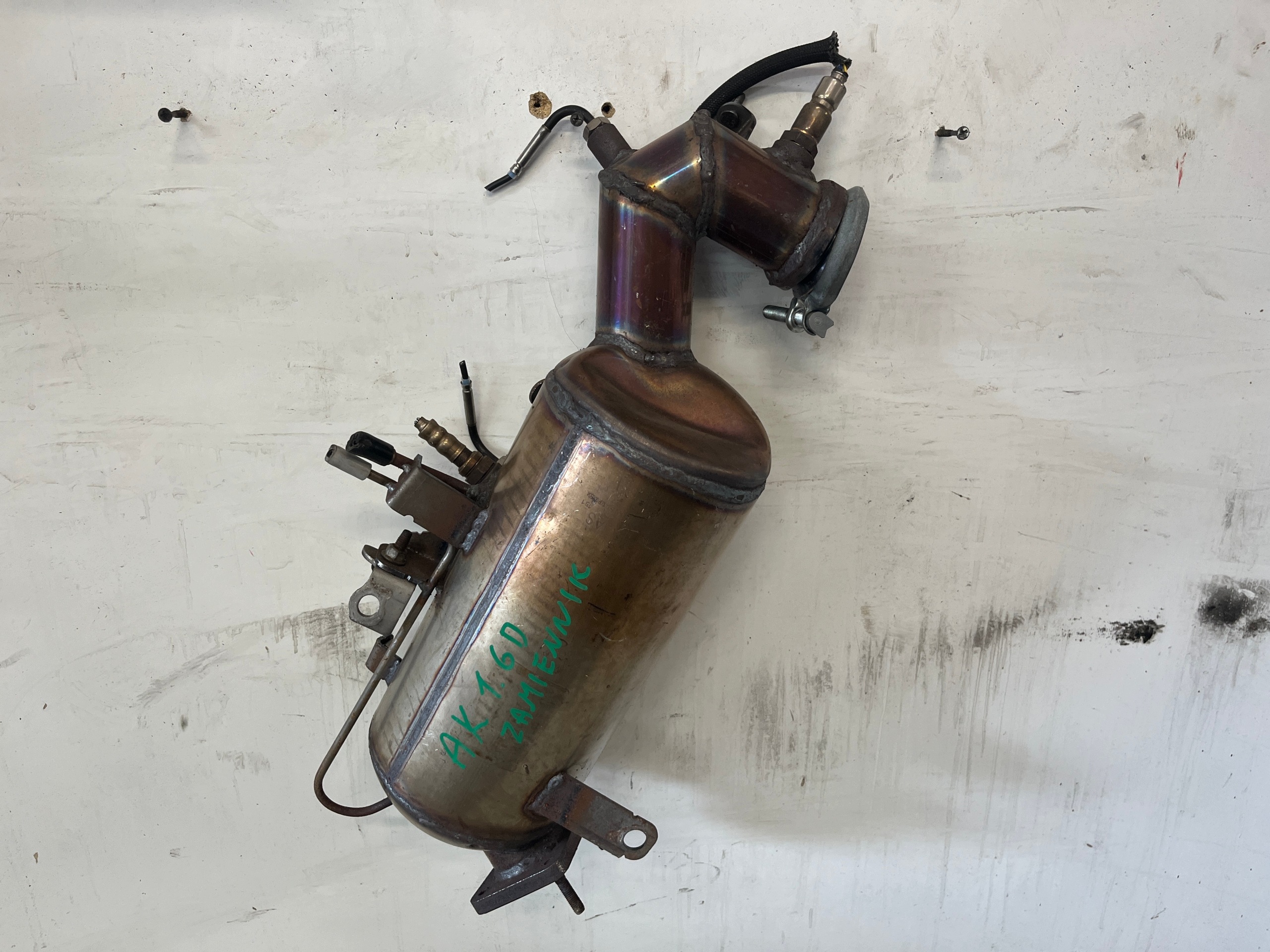 OPEL ASTRA K filter CZASTEK STALYCH catalyst DPF 1.6 CDTI replacement