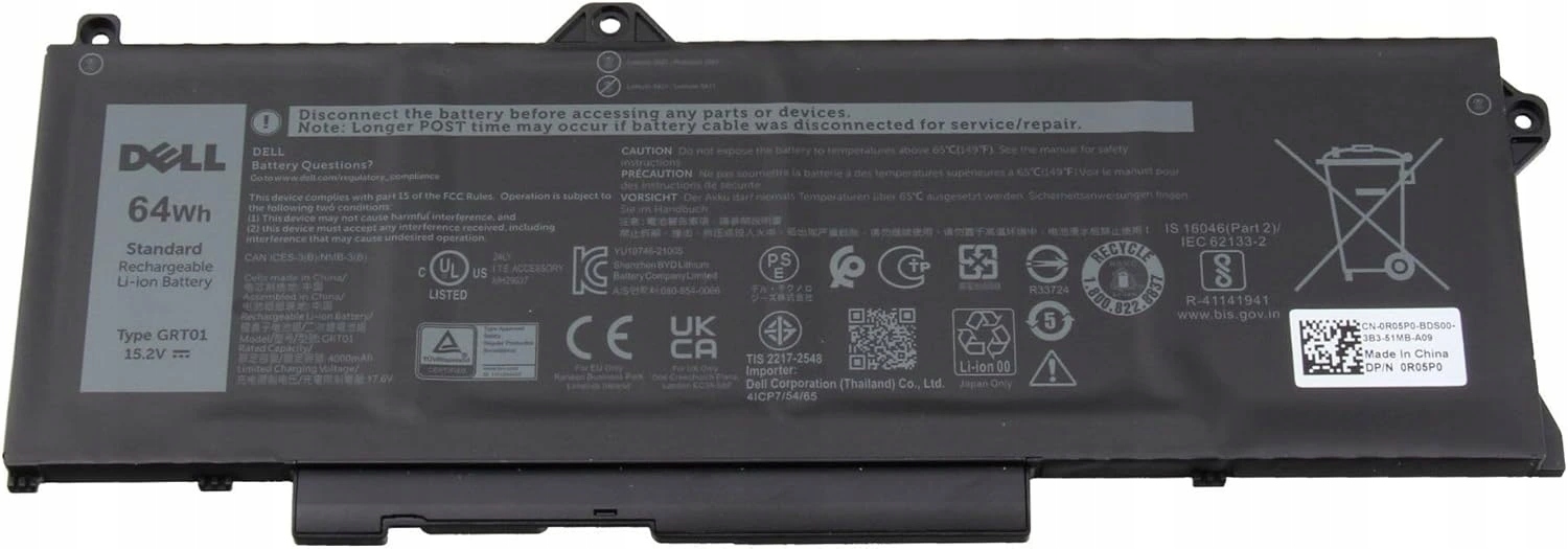 Originál Batéria Dell Latitude 5421 Precision 3470 GRT01