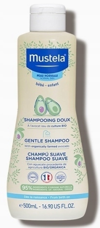 Mustela Bebe 500ml Szampon delikatny dla dzieci EAN (GTIN) 3504105036133
