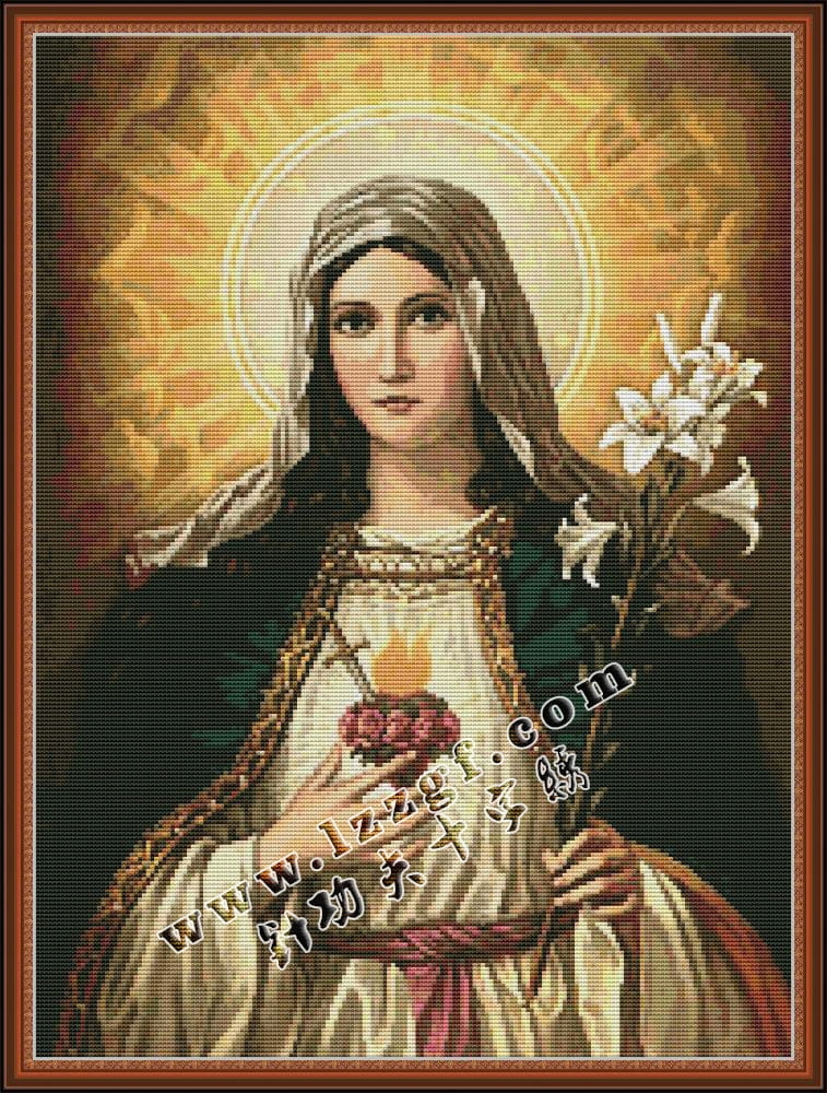 Křížková výšivka počítaná sada (kanva, mulina)