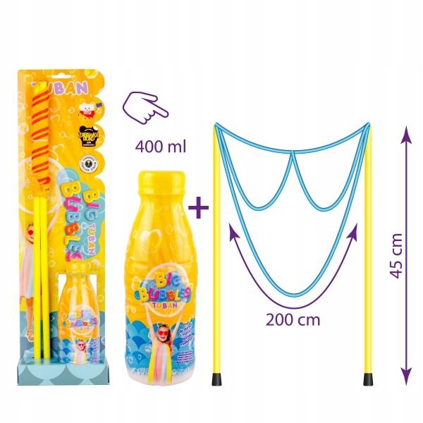 

Tuban Sznurek do baniek okulary płyn 400ml