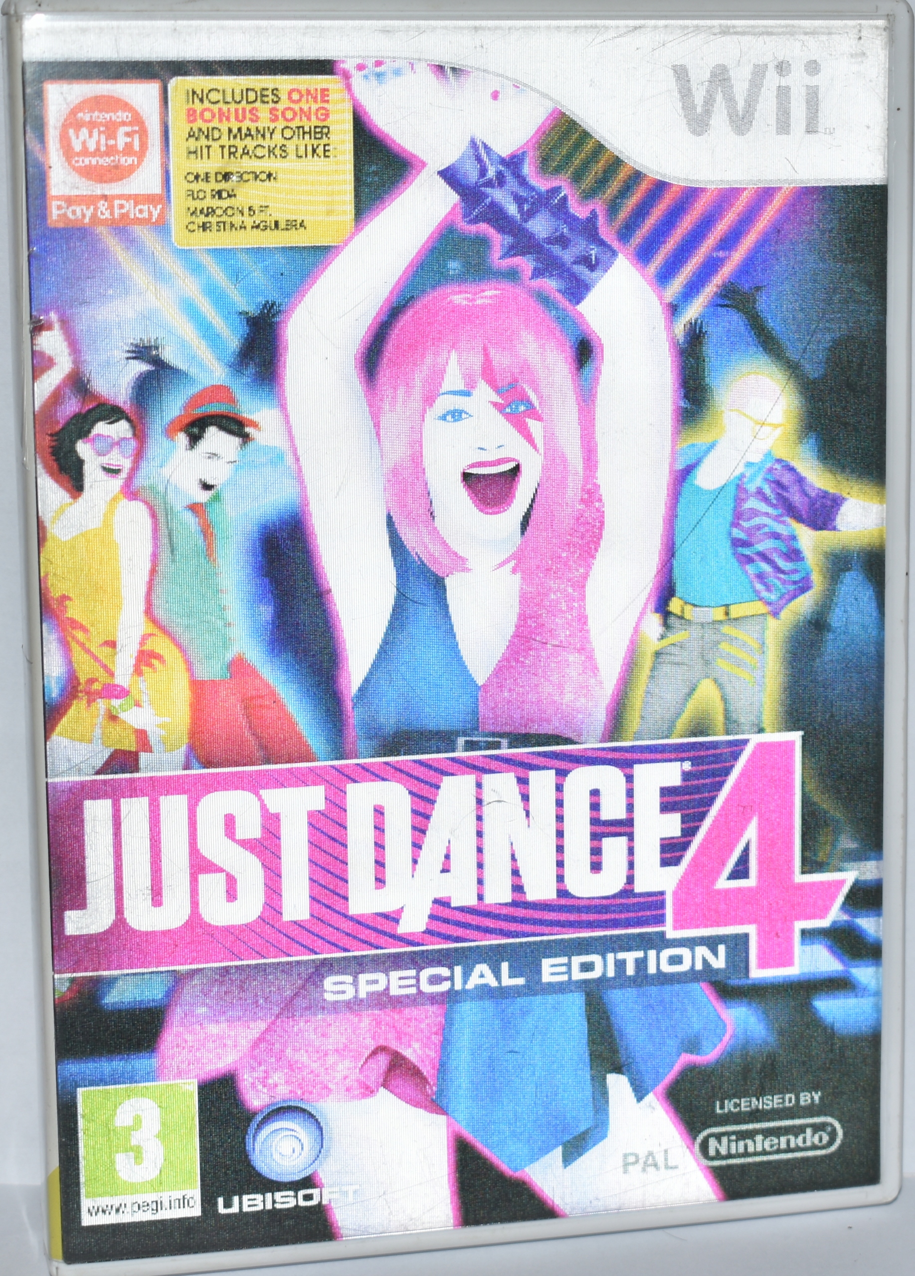 JUST DANCE 4 SPECIAL EDITION pudełkowa Nintendo Wii
