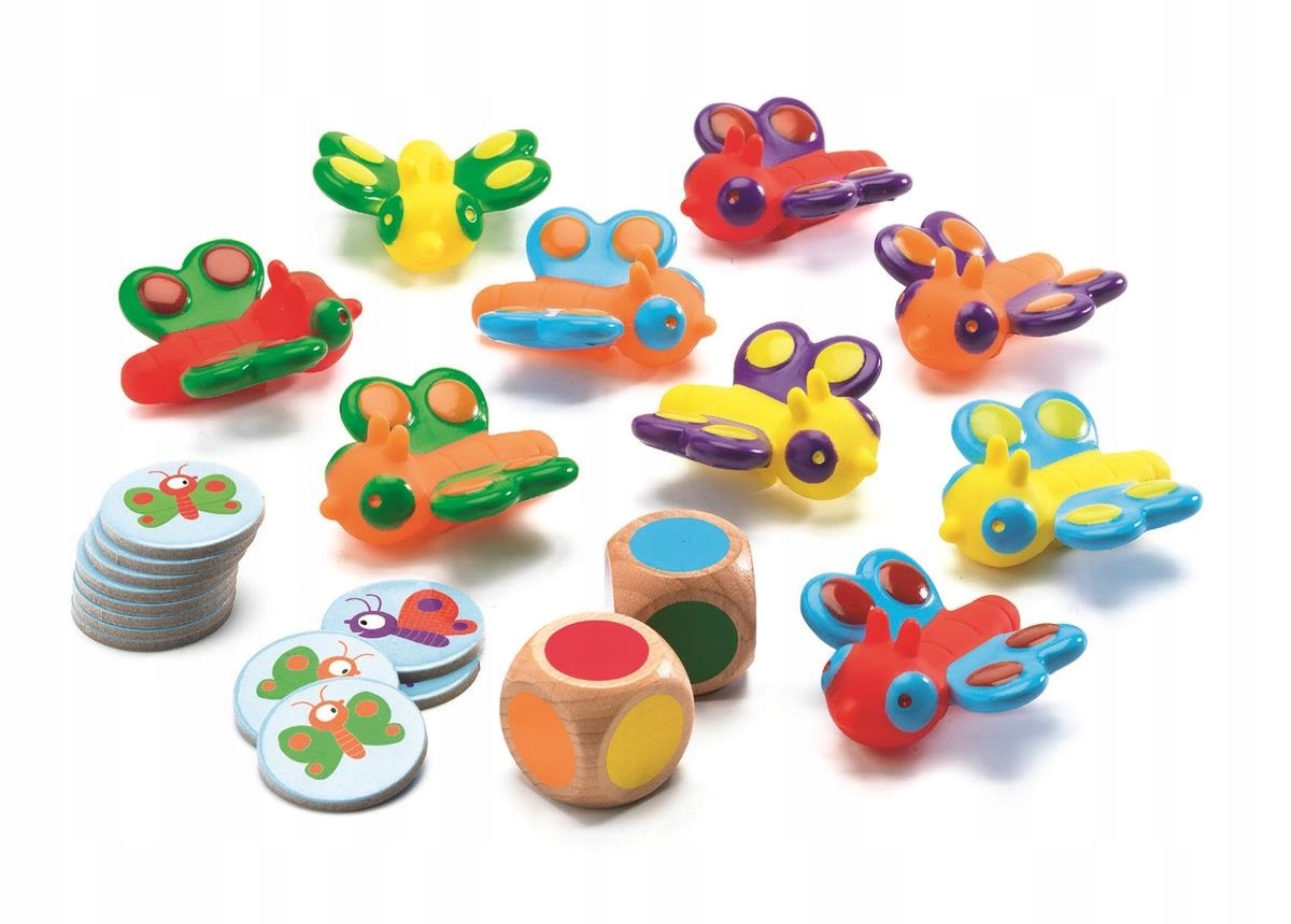 DJECO GRA PLANSZOWA OBSERWACJA ZŁAP MOTYLKA 2,5+ Kod producenta Gra planszowa Obserwacja