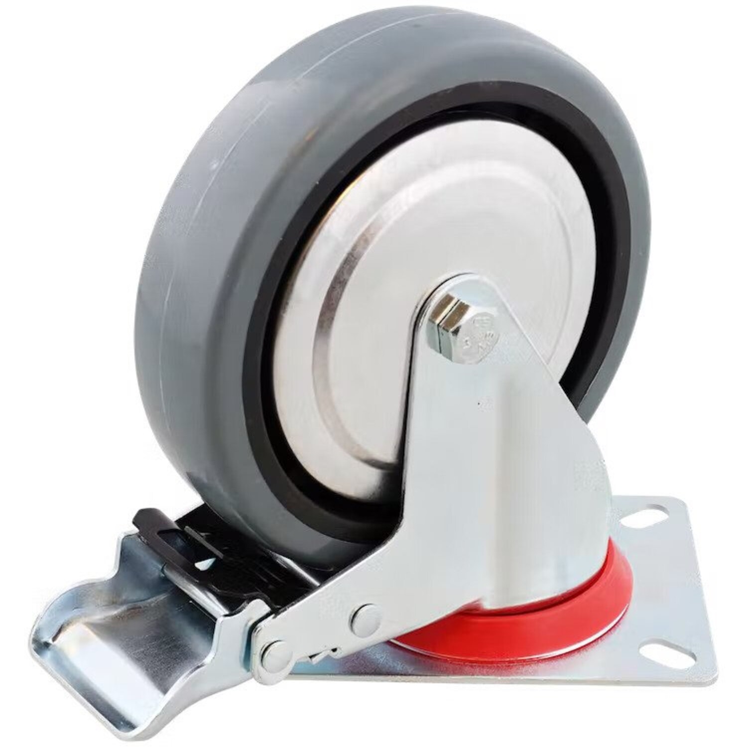 4x KOŁO KOŁA OBROTOWE Z HAMULCEM 150MM ZESTAW KÓŁ Rodzaj skrętne z hamulcem