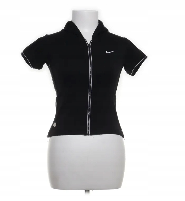 Damska Koszulka Nike krótki rękaw na suwak Dzianina Rozmiar S