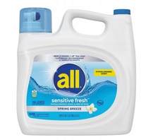 All Sensitive Fresh Spring Breeze 6,15 l 166 praní. gel na praní tkanin