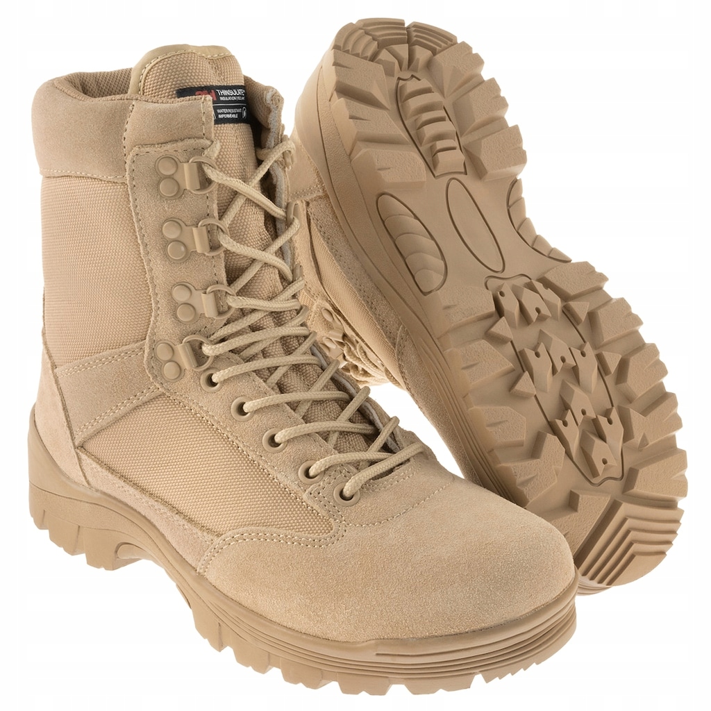 Taktické vojenské trekové boty Mil-Tec Tactical Boots Khaki 41