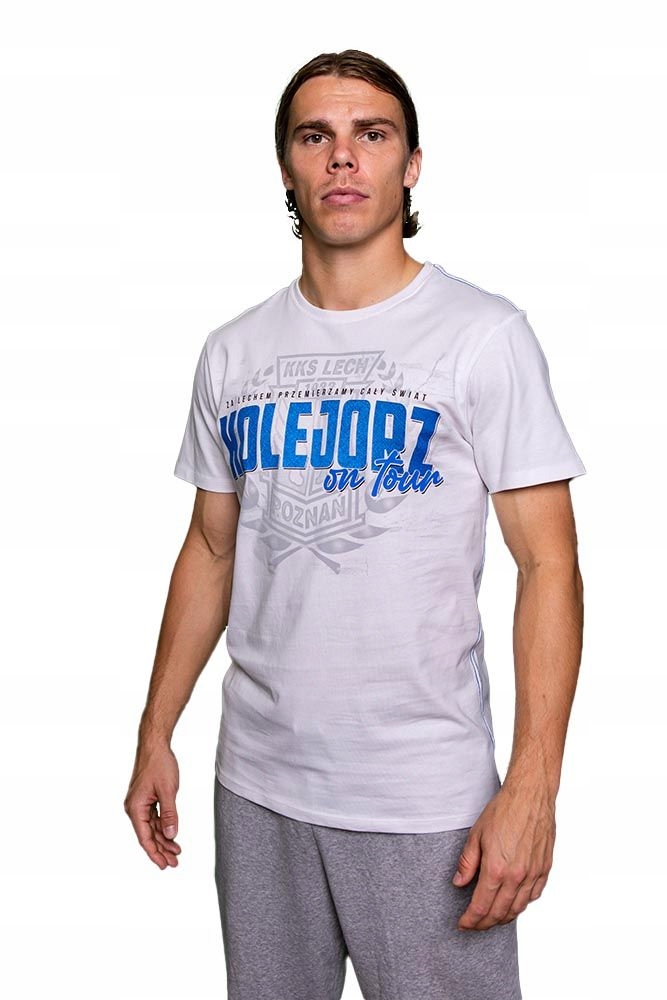 KOSZULKA LECH POZNAŃ KOLEJORZ ON TOUR BIAŁA S EAN (GTIN) 5905806940510