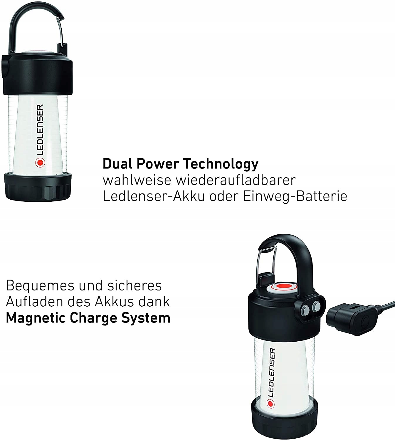 Ledlenser Lampa Turystyczna Kempingowa Regulowana — miniatura 3